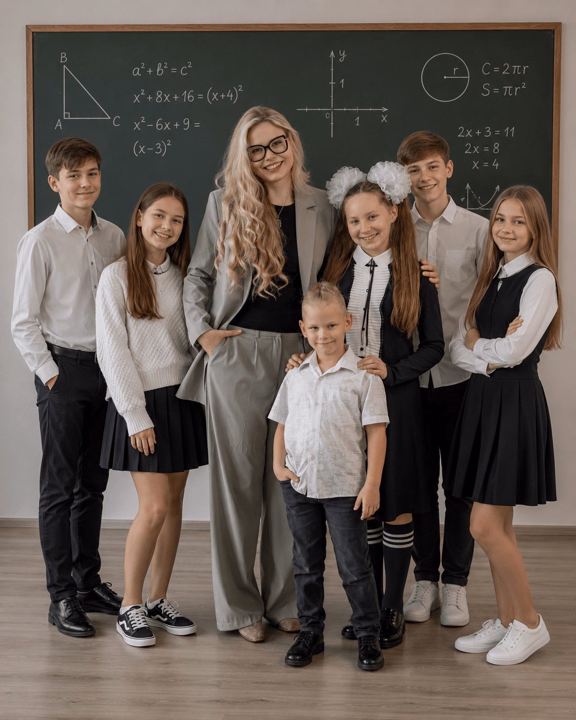 Кадр из школы